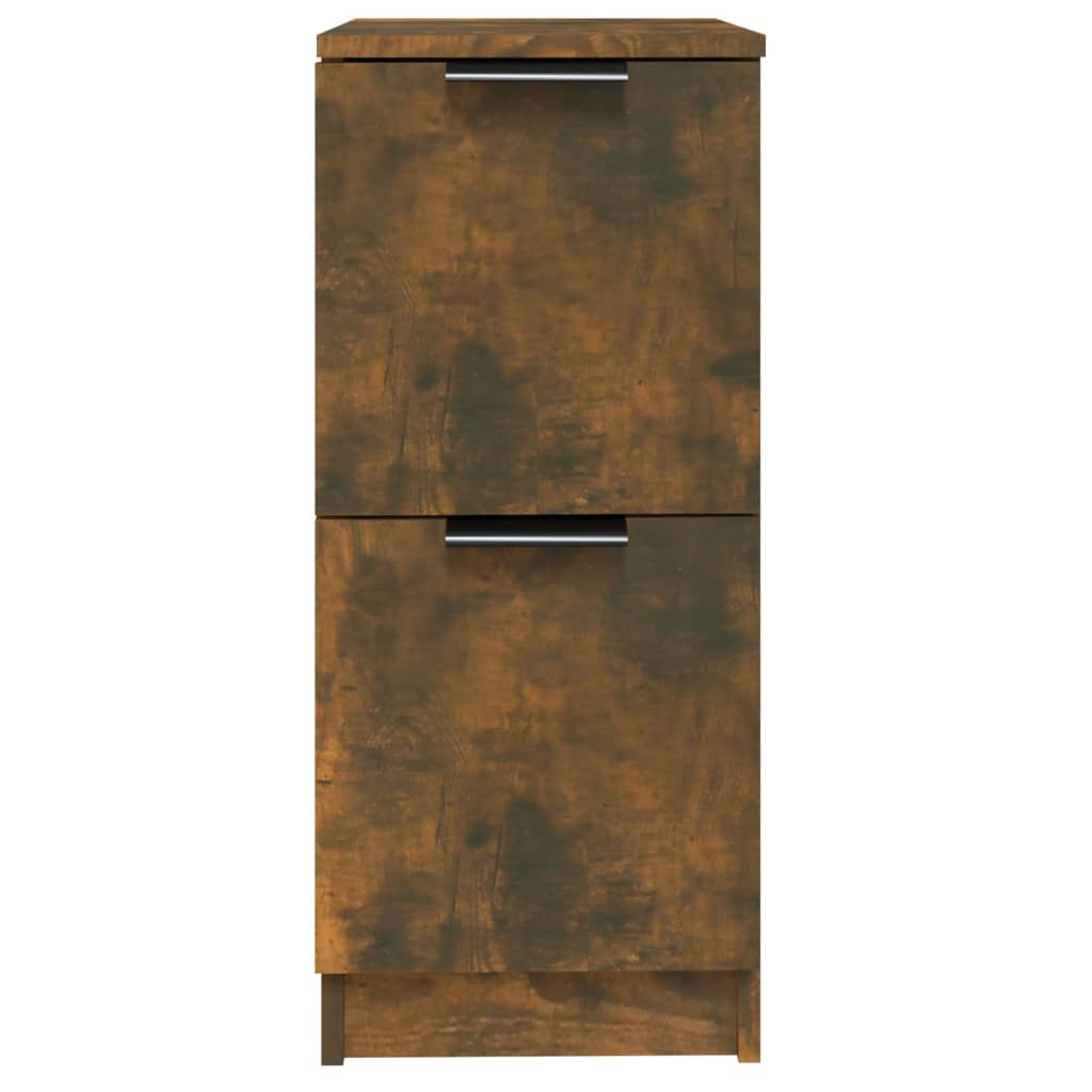 vidaXL Dulap, stejar fumuriu, 30x30x70 cm, lemn prelucrat