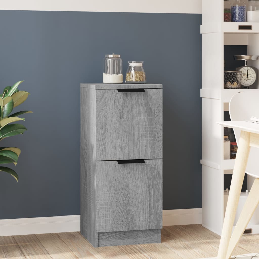 vidaXL Dulap, sonoma gri, 30x30x70 cm, lemn prelucrat