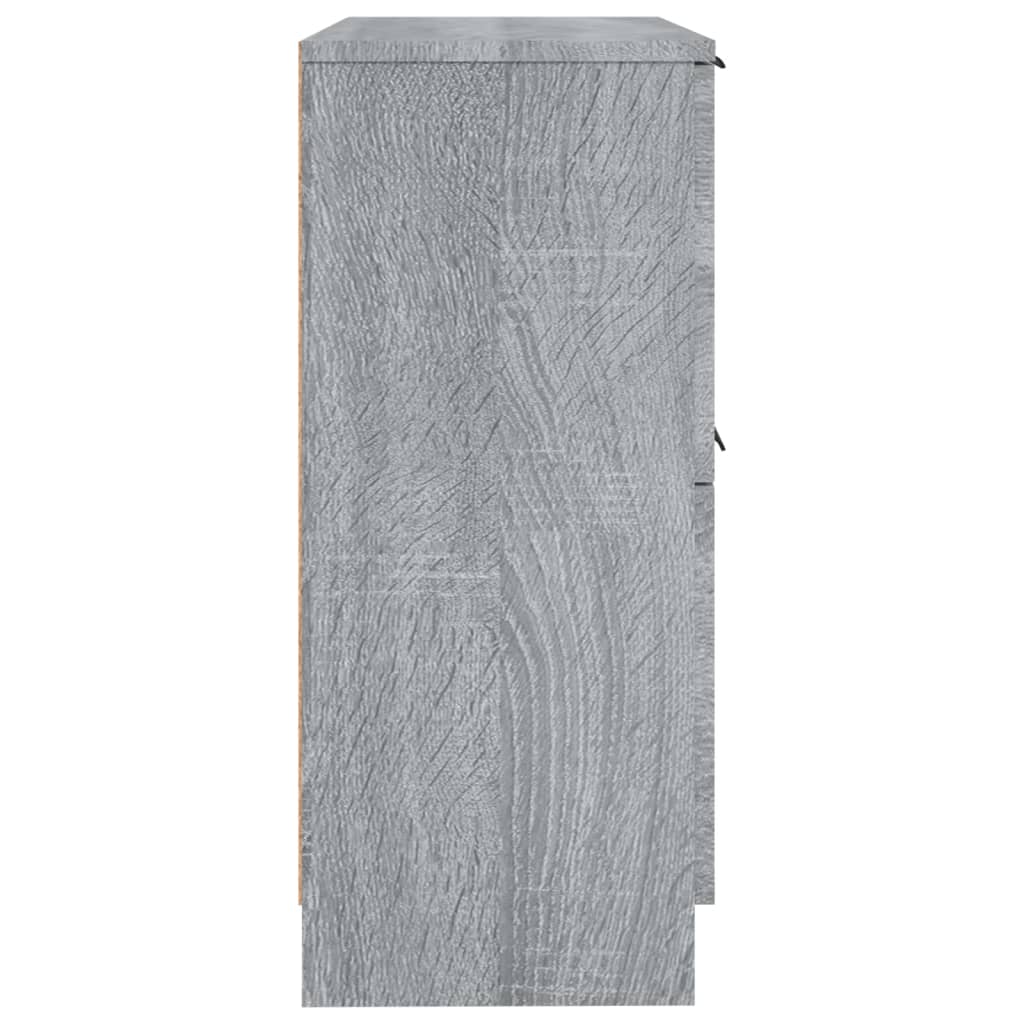 vidaXL Dulapuri, 2 buc., gri sonoma, 30x30x70 cm, lemn prelucrat