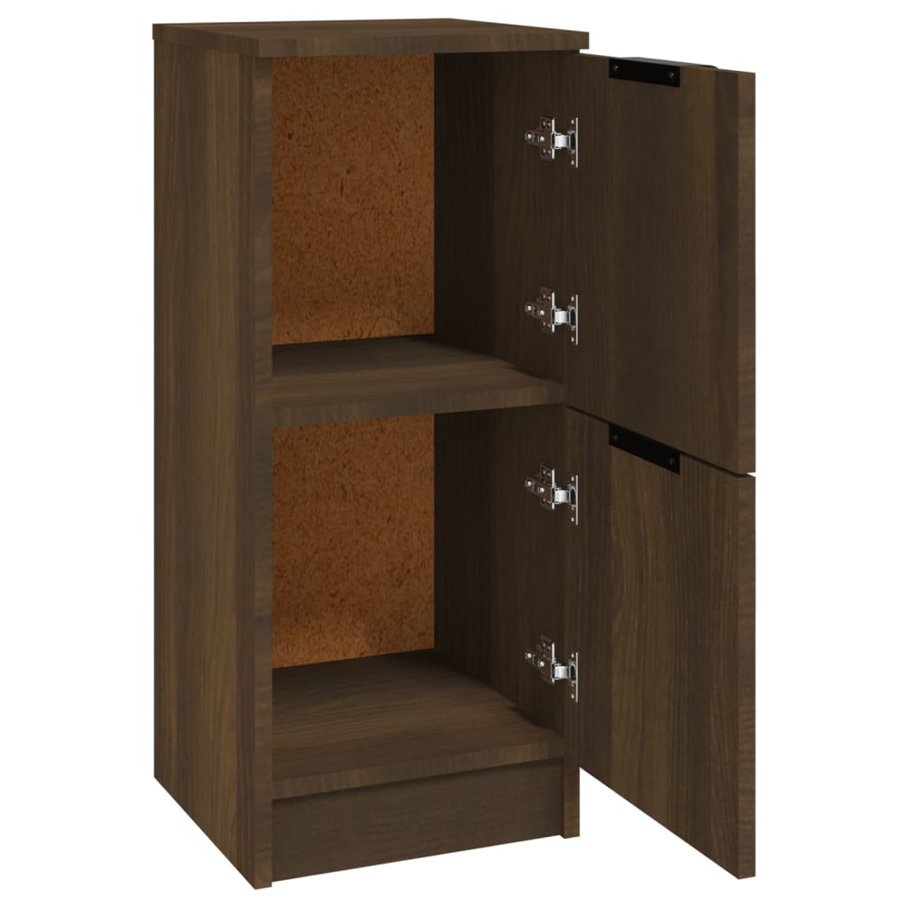 vidaXL Dulapuri, 2 buc., stejar maro, 30x30x70 cm, lemn compozit vidaXL Dulapuri, 2 buc., stejar maro, 30x30x70 cm, lemn compozit