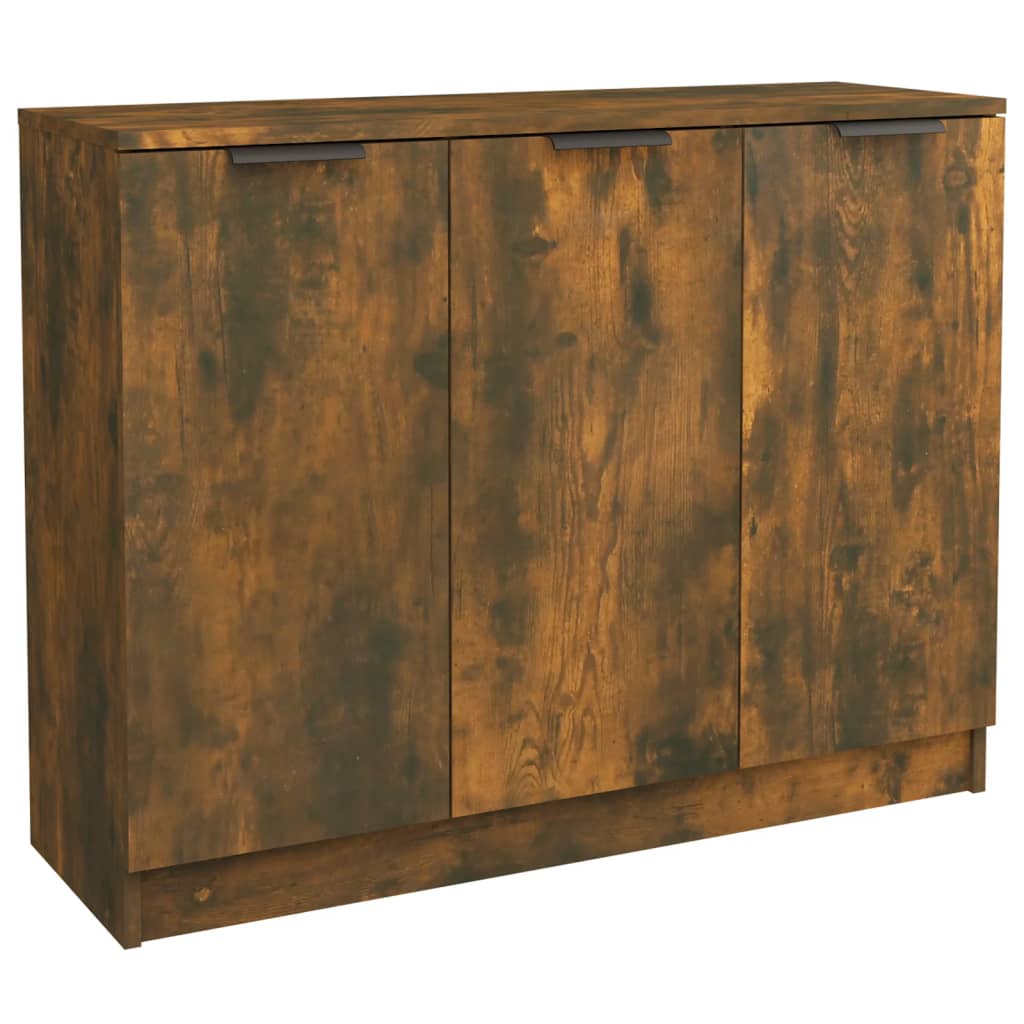 vidaXL Servantă, stejar fumuriu, 90,5x30x70 cm, lemn prelucrat vidaXL Servantă, stejar fumuriu, 90,5x30x70 cm, lemn prelucrat