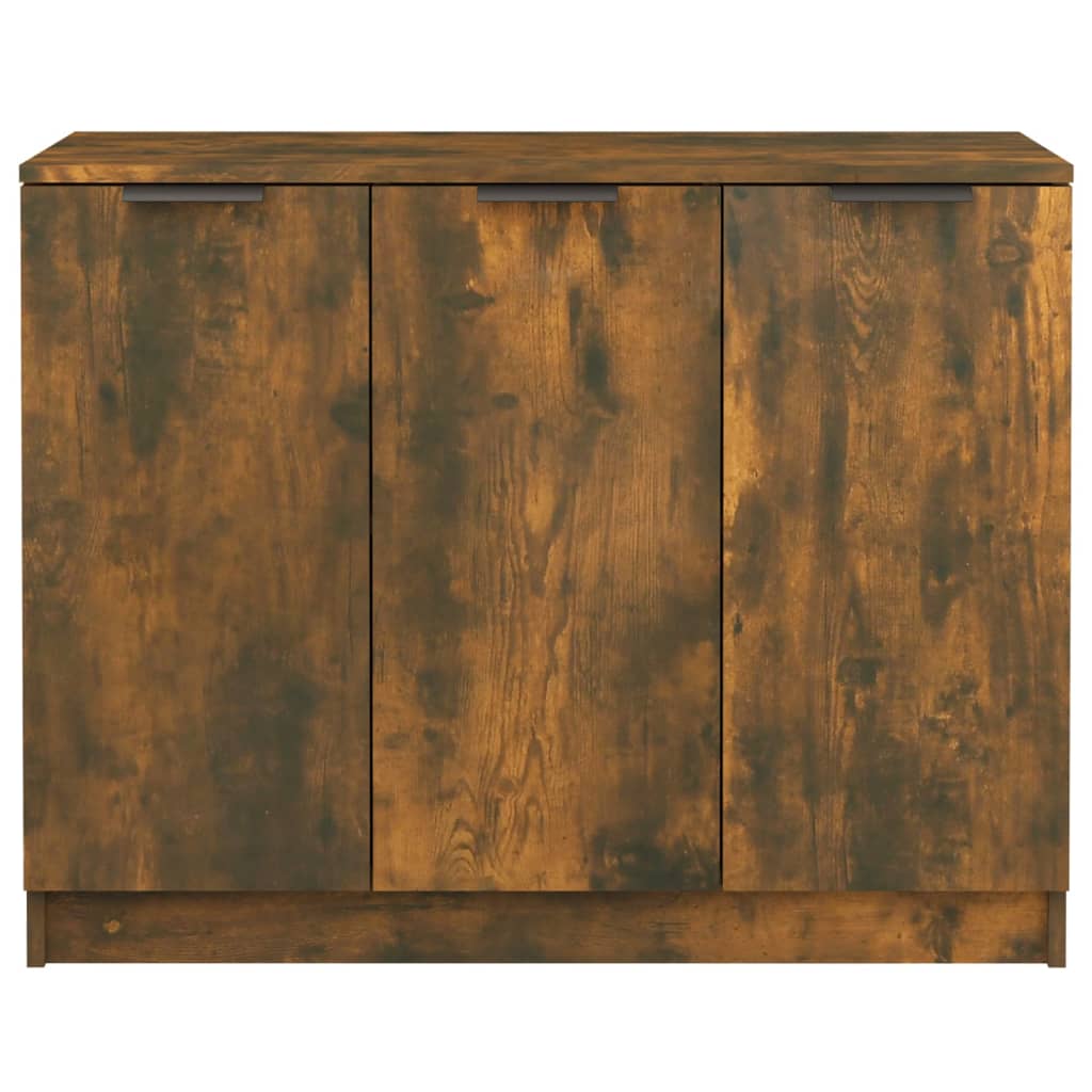vidaXL Servantă, stejar fumuriu, 90,5x30x70 cm, lemn prelucrat vidaXL Servantă, stejar fumuriu, 90,5x30x70 cm, lemn prelucrat