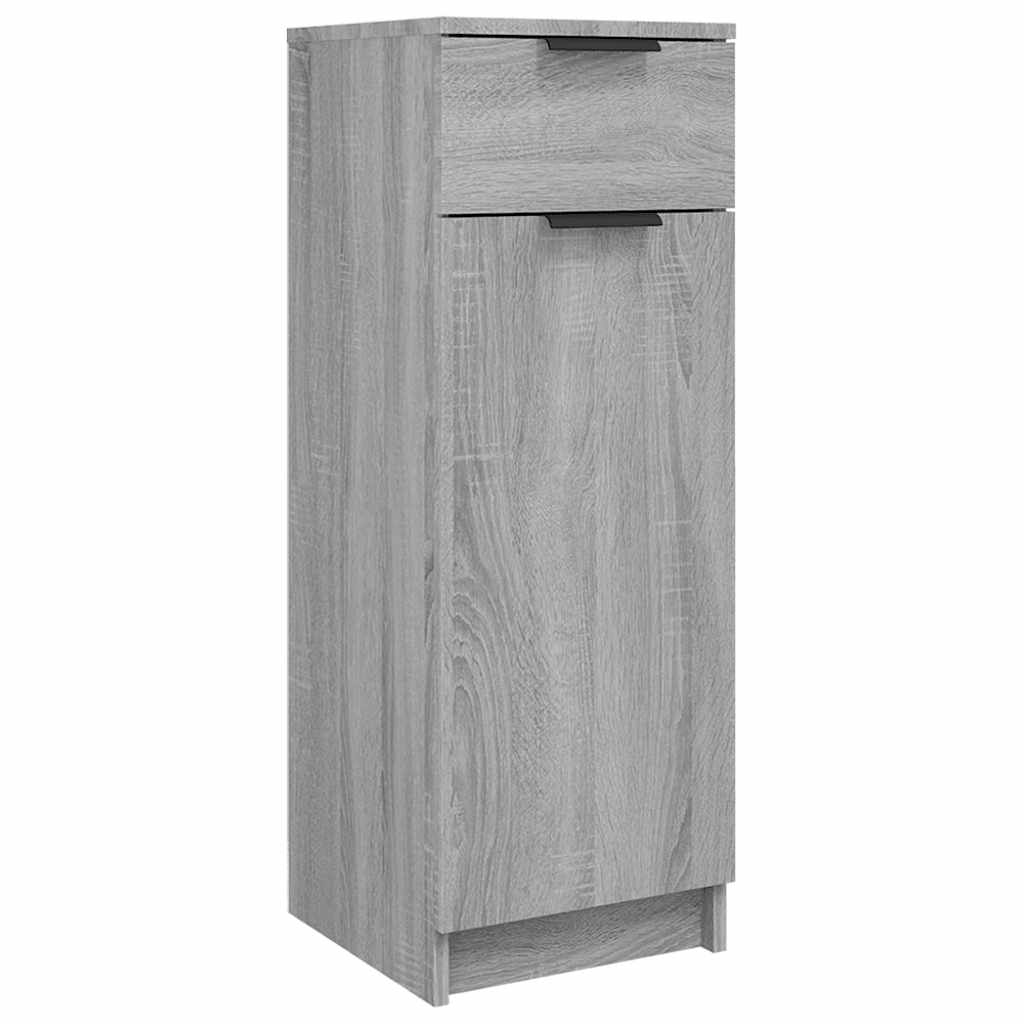 vidaXL Dulap de baie, sonoma gri, 32x34x90 cm, lemn prelucrat vidaXL Dulap de baie, sonoma gri, 32x34x90 cm, lemn prelucrat