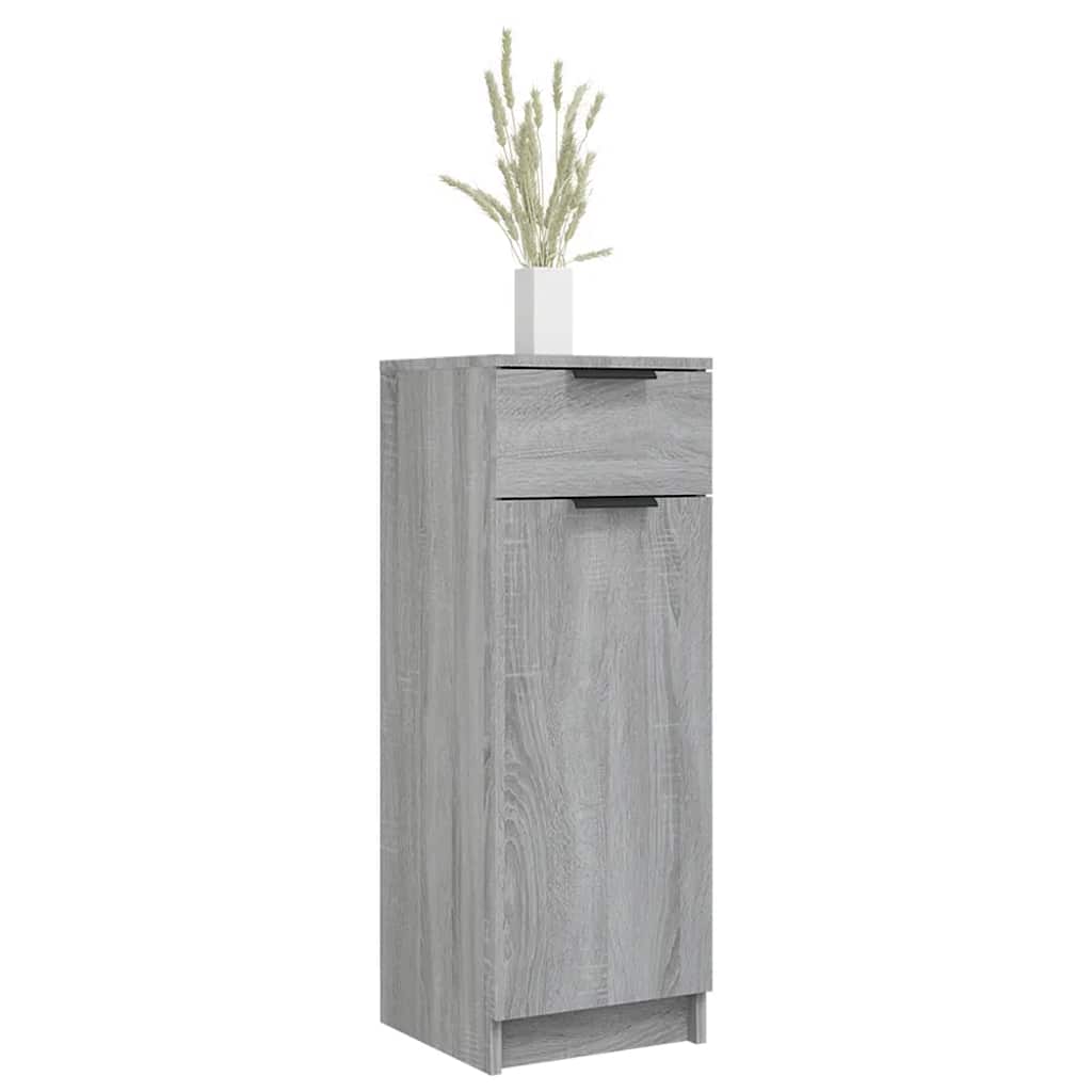 vidaXL Dulap de baie, sonoma gri, 32x34x90 cm, lemn prelucrat vidaXL Dulap de baie, sonoma gri, 32x34x90 cm, lemn prelucrat