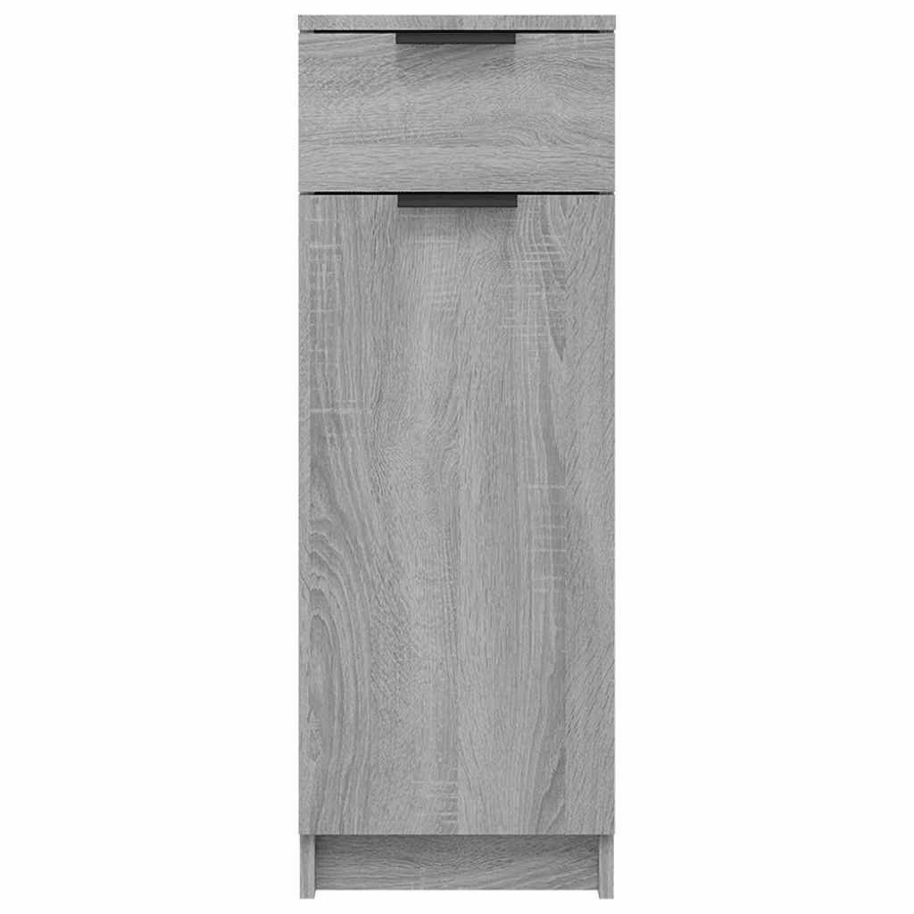 vidaXL Dulap de baie, sonoma gri, 32x34x90 cm, lemn prelucrat vidaXL Dulap de baie, sonoma gri, 32x34x90 cm, lemn prelucrat