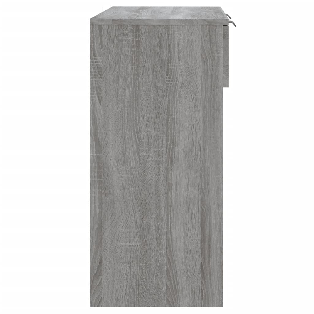 vidaXL Măsuță consolă, gri sonoma, 90x36x75 cm, lemn prelucrat vidaXL Măsuță consolă, gri sonoma, 90x36x75 cm, lemn prelucrat