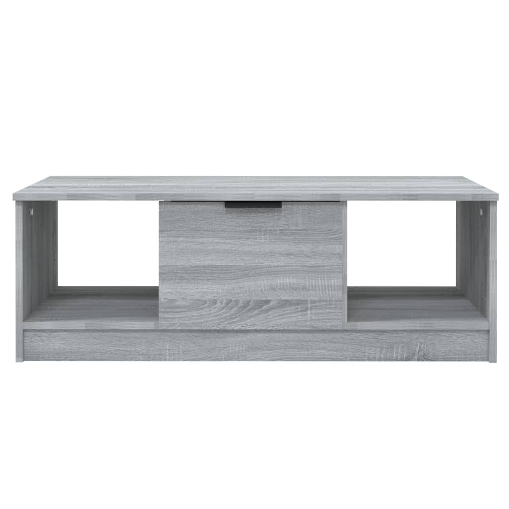 vidaXL Măsuță de cafea, gri sonoma, 102x50x36 cm, lemn prelucrat