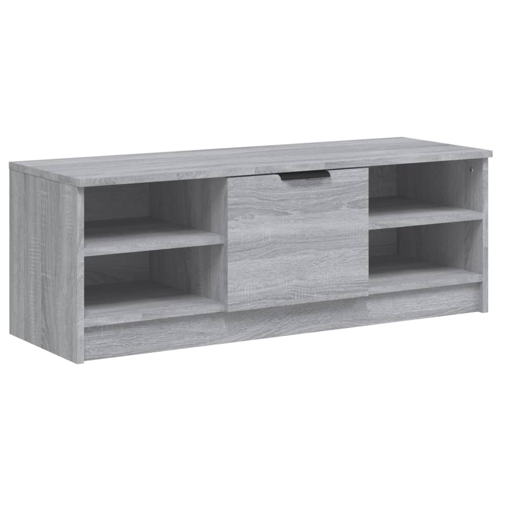 vidaXL Comodă TV, gri sonoma, 102x35,5x36,5 cm, lemn compozit vidaXL Comodă TV, gri sonoma, 102x35,5x36,5 cm, lemn compozit