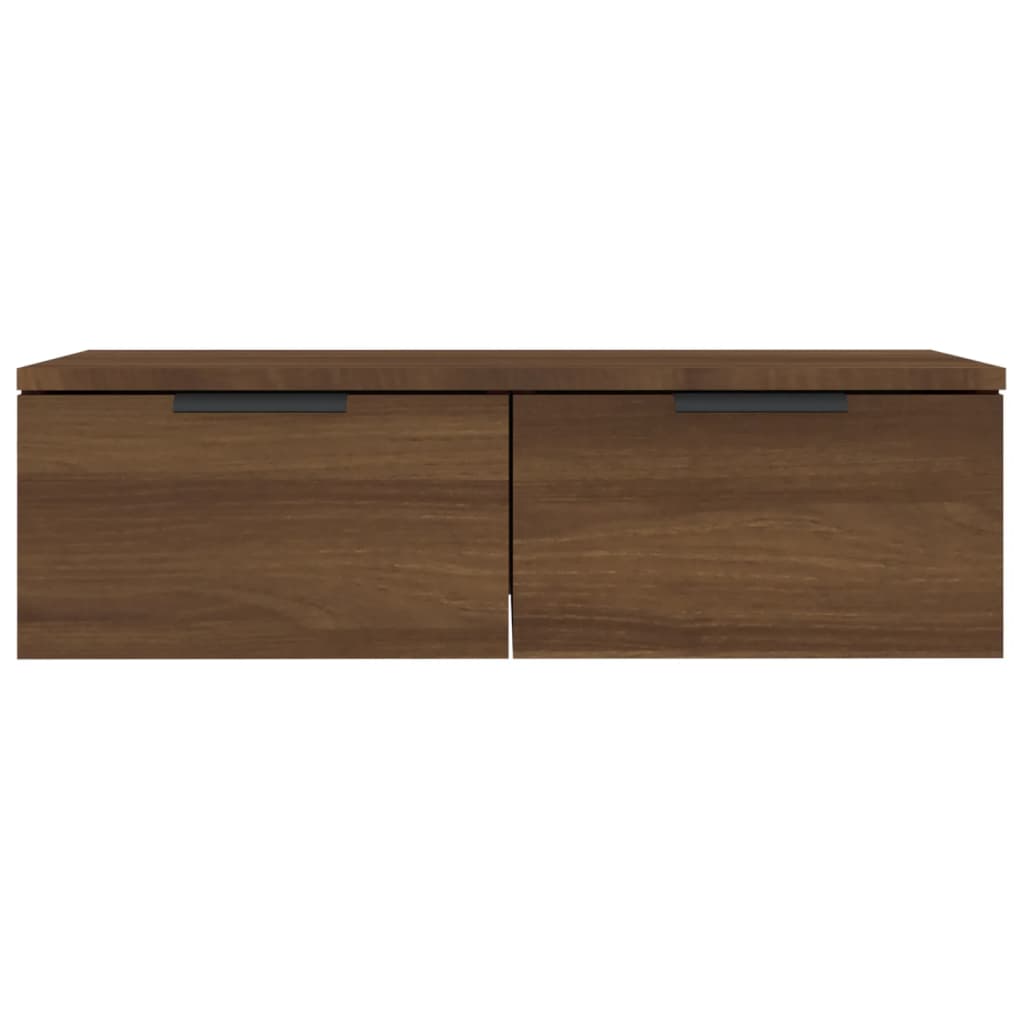 vidaXL Comodă TV de perete, stejar maro, 68x30x20 cm, lemn prelucrat vidaXL Comodă TV de perete, stejar maro, 68x30x20 cm, lemn prelucrat
