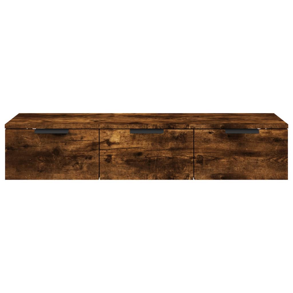vidaXL Dulap de perete, stejar fumuriu, 102x30x20 cm, lemn compozit vidaXL Dulap de perete, stejar fumuriu, 102x30x20 cm, lemn compozit