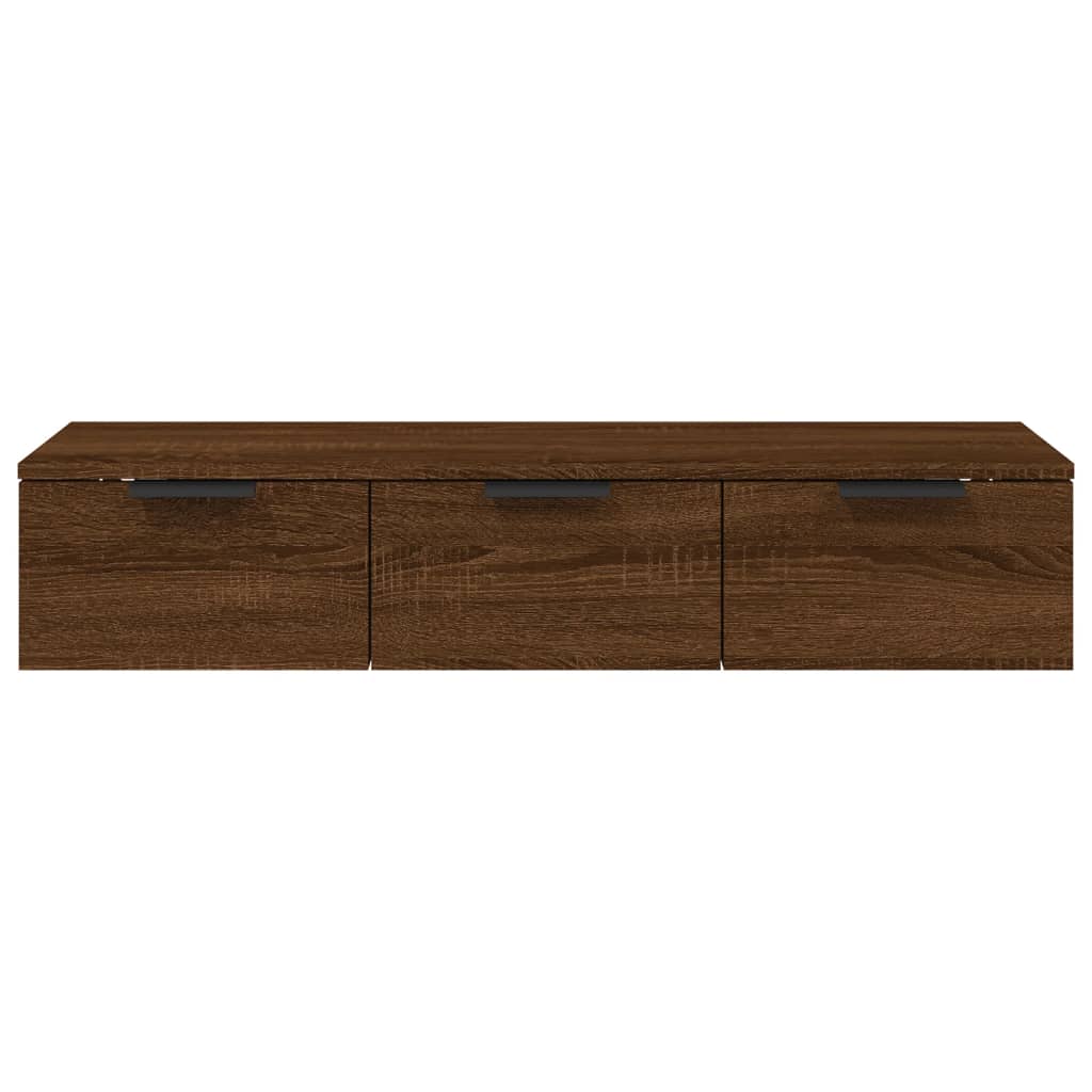 vidaXL Dulap de perete, stejar maro, 102x30x20 cm, lemn compozit