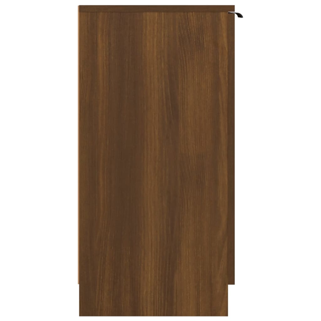 vidaXL Pantofar, stejar maro, 59x35x70 cm, lemn prelucrat vidaXL Pantofar, stejar maro, 59x35x70 cm, lemn prelucrat