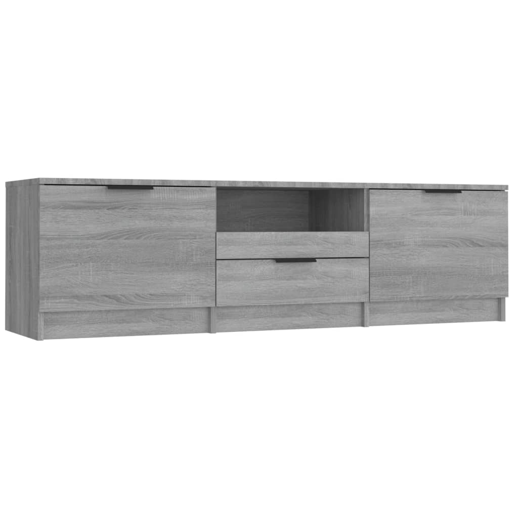 vidaXL Comodă TV, sonoma gri, 140x35x40 cm, lemn prelucrat vidaXL Comodă TV, sonoma gri, 140x35x40 cm, lemn prelucrat