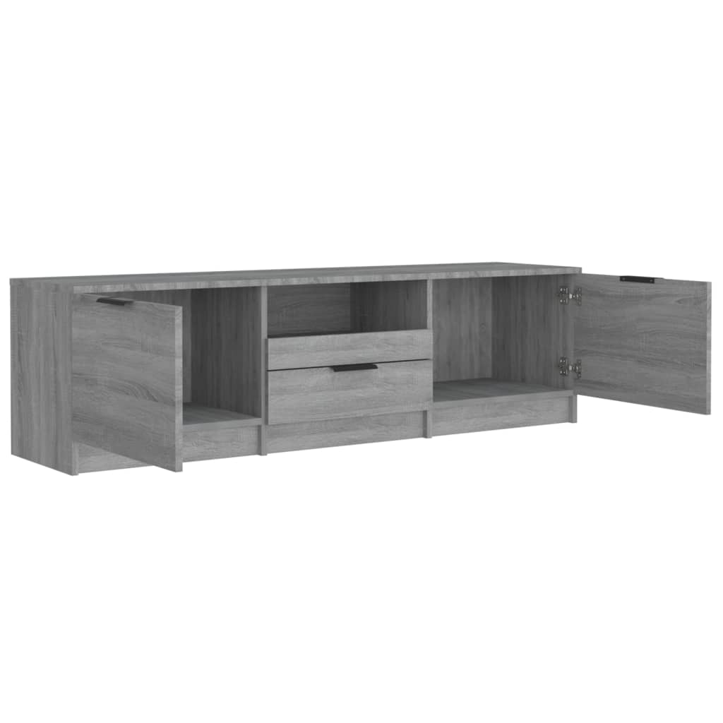 vidaXL Comodă TV, sonoma gri, 140x35x40 cm, lemn prelucrat vidaXL Comodă TV, sonoma gri, 140x35x40 cm, lemn prelucrat