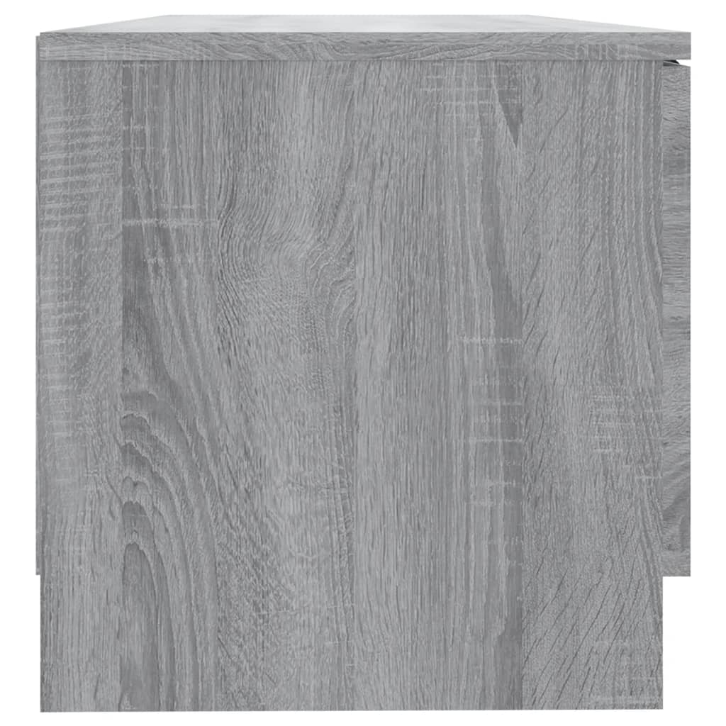 vidaXL Comodă TV, gri sonoma, 80x35x36,5 cm, lemn prelucrat vidaXL Comodă TV, gri sonoma, 80x35x36,5 cm, lemn prelucrat