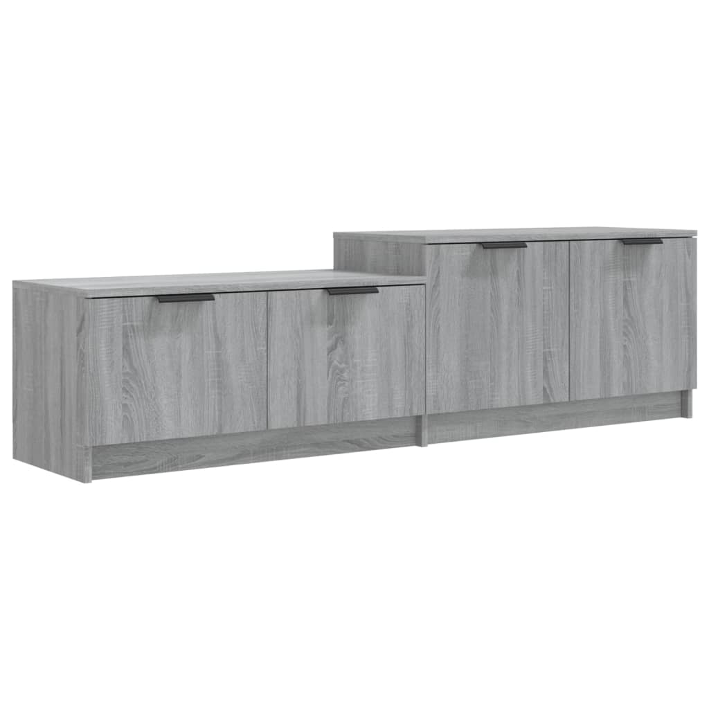 vidaXL Comodă TV, sonoma gri, 158,5x36x45 cm, lemn prelucrat vidaXL Comodă TV, sonoma gri, 158,5x36x45 cm, lemn prelucrat