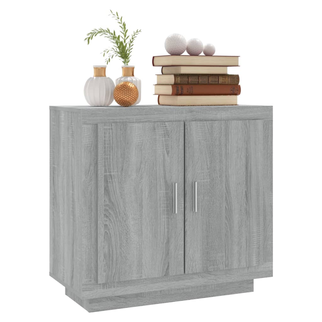 vidaXL Dulap, sonoma gri, 80x40x75 cm, lemn prelucrat vidaXL Dulap, sonoma gri, 80x40x75 cm, lemn prelucrat