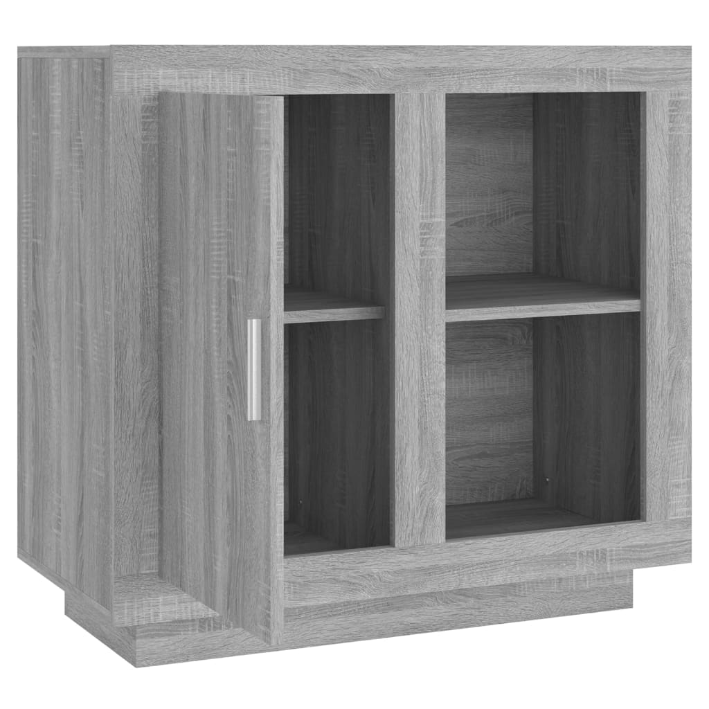 vidaXL Dulap, sonoma gri, 80x40x75 cm