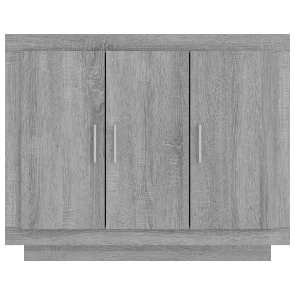 vidaXL Dulap, sonoma gri, 92x35x75 cm, lemn compozit