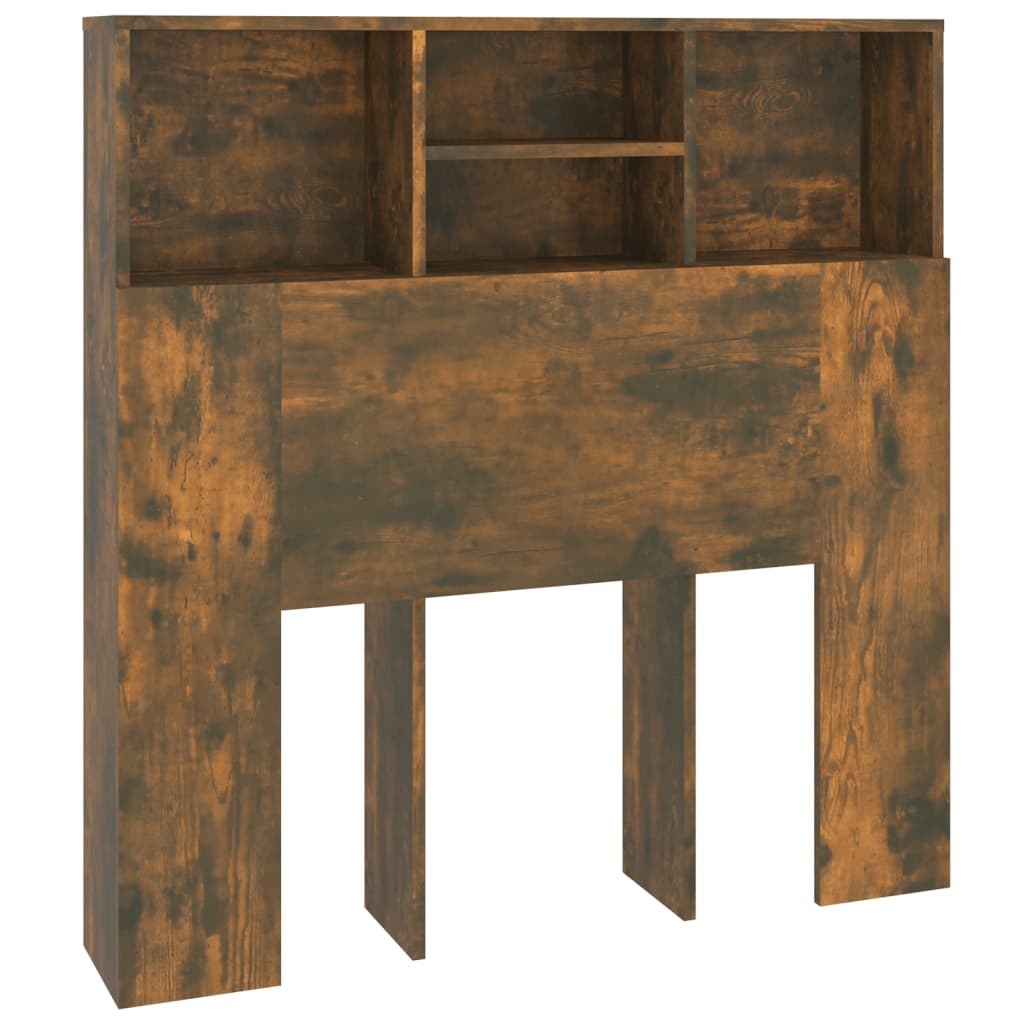 vidaXL Dulap tăblie, Stejar afumat, 100x19x103,5 cm