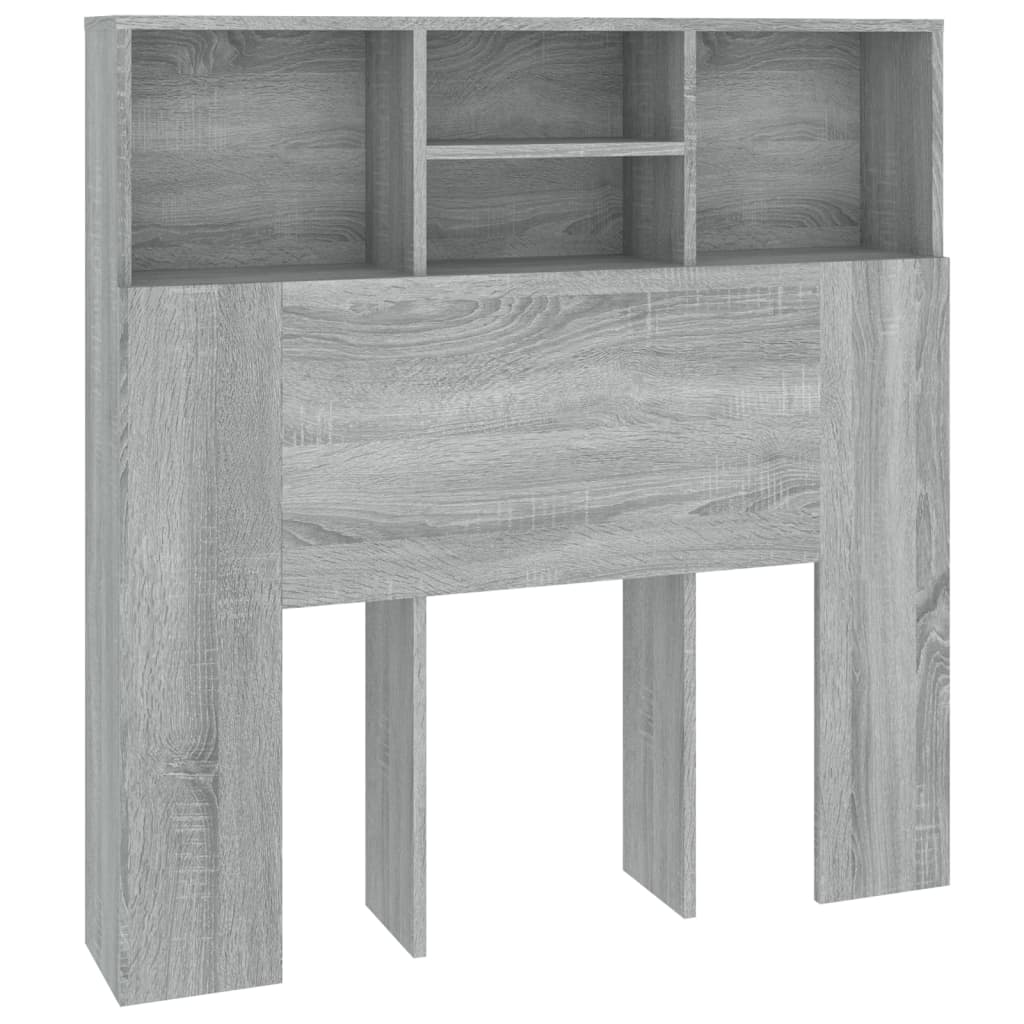 vidaXL Dulap tăblie, gri sonoma, 100x19x103,5 cm vidaXL Dulap tăblie, gri sonoma, 100x19x103,5 cm