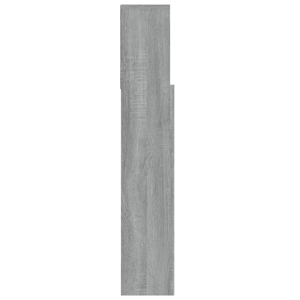 vidaXL Dulap tăblie, gri sonoma, 100x19x103,5 cm vidaXL Dulap tăblie, gri sonoma, 100x19x103,5 cm