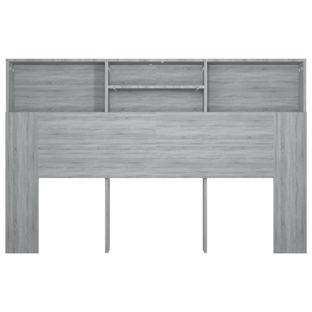vidaXL Dulap tăblie, gri sonoma, 160x19x103,5 cm vidaXL Dulap tăblie, gri sonoma, 160x19x103,5 cm