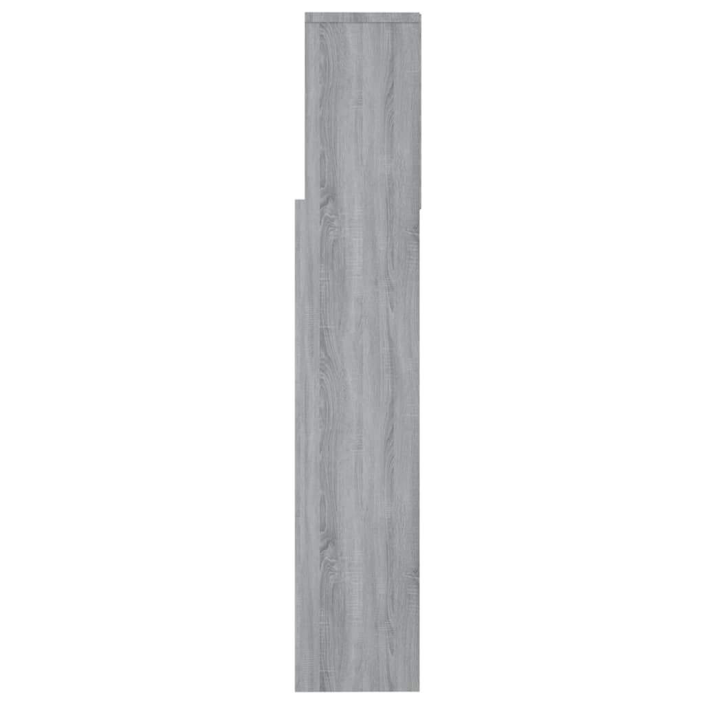 vidaXL Dulap tăblie, gri sonoma, 160x19x103,5 cm vidaXL Dulap tăblie, gri sonoma, 160x19x103,5 cm