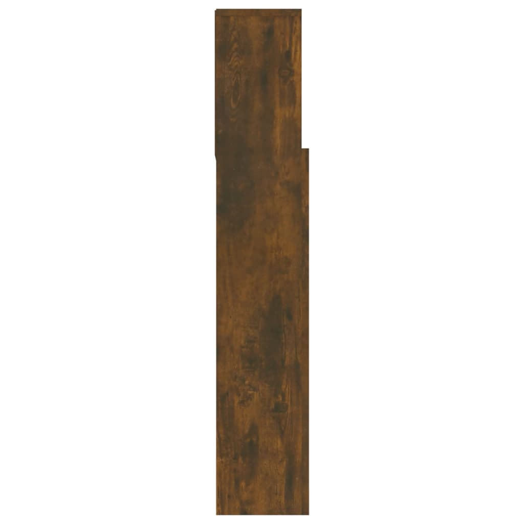 vidaXL Dulap tăblie, Stejar fumuriu, 180x19x103,5 cm