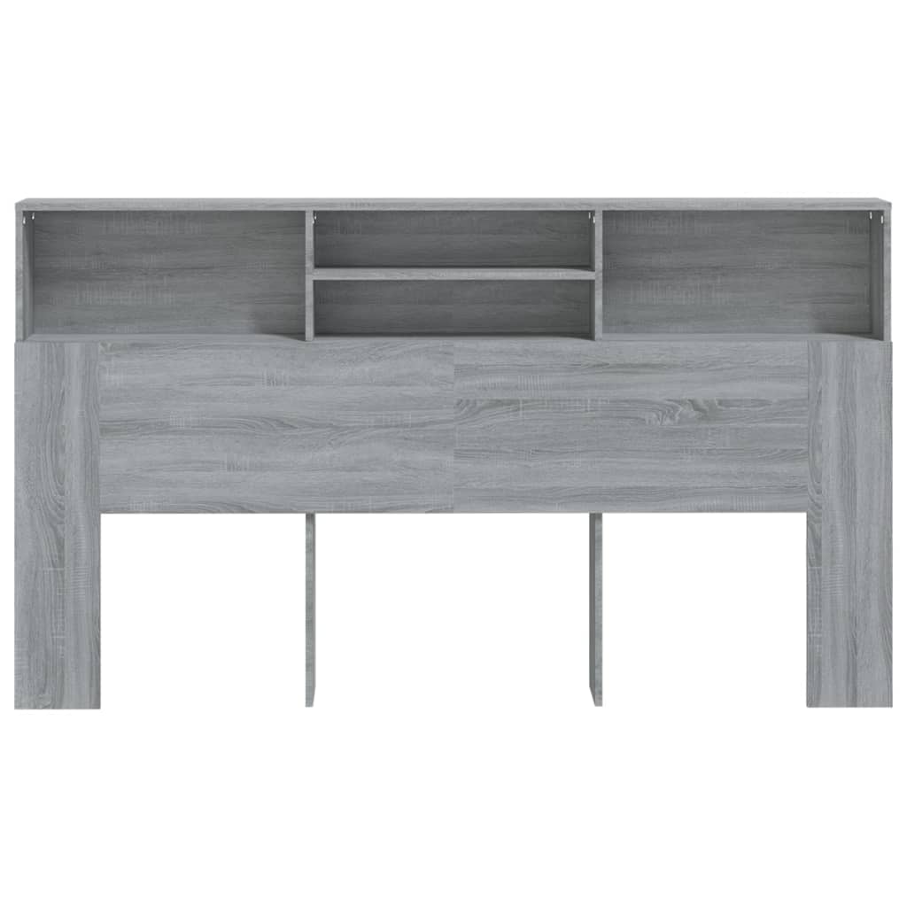 vidaXL Dulap tăblie, gri sonoma, 180x19x103,5 cm