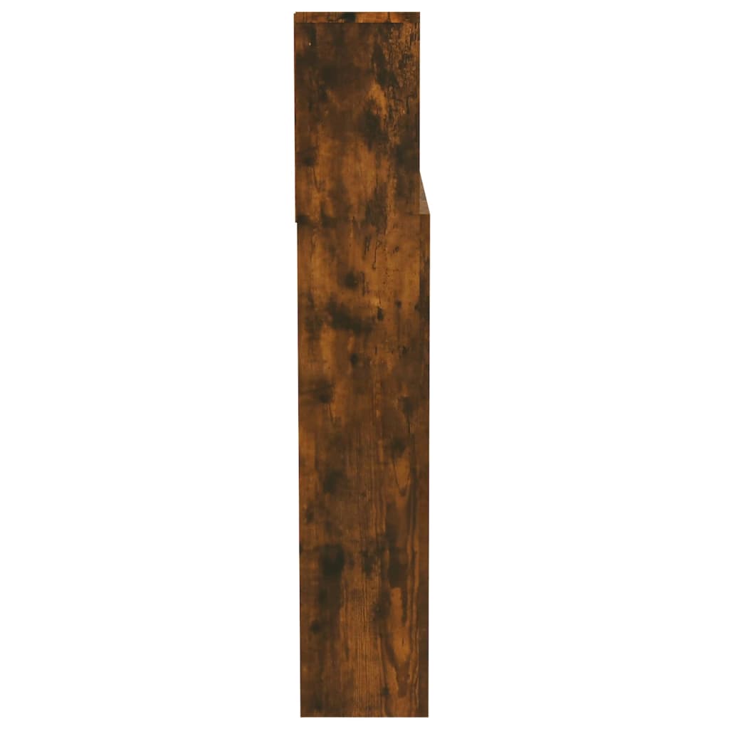 vidaXL Dulap tăblie, Stejar afumat, 200x19x103,5 cm