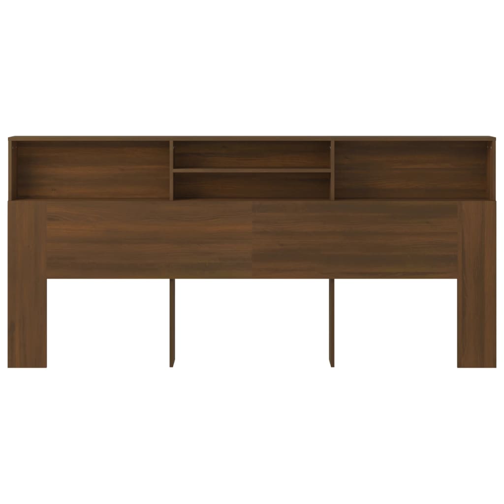 vidaXL Dulap tăblie, stejar maro, 220x19x103,5 cm