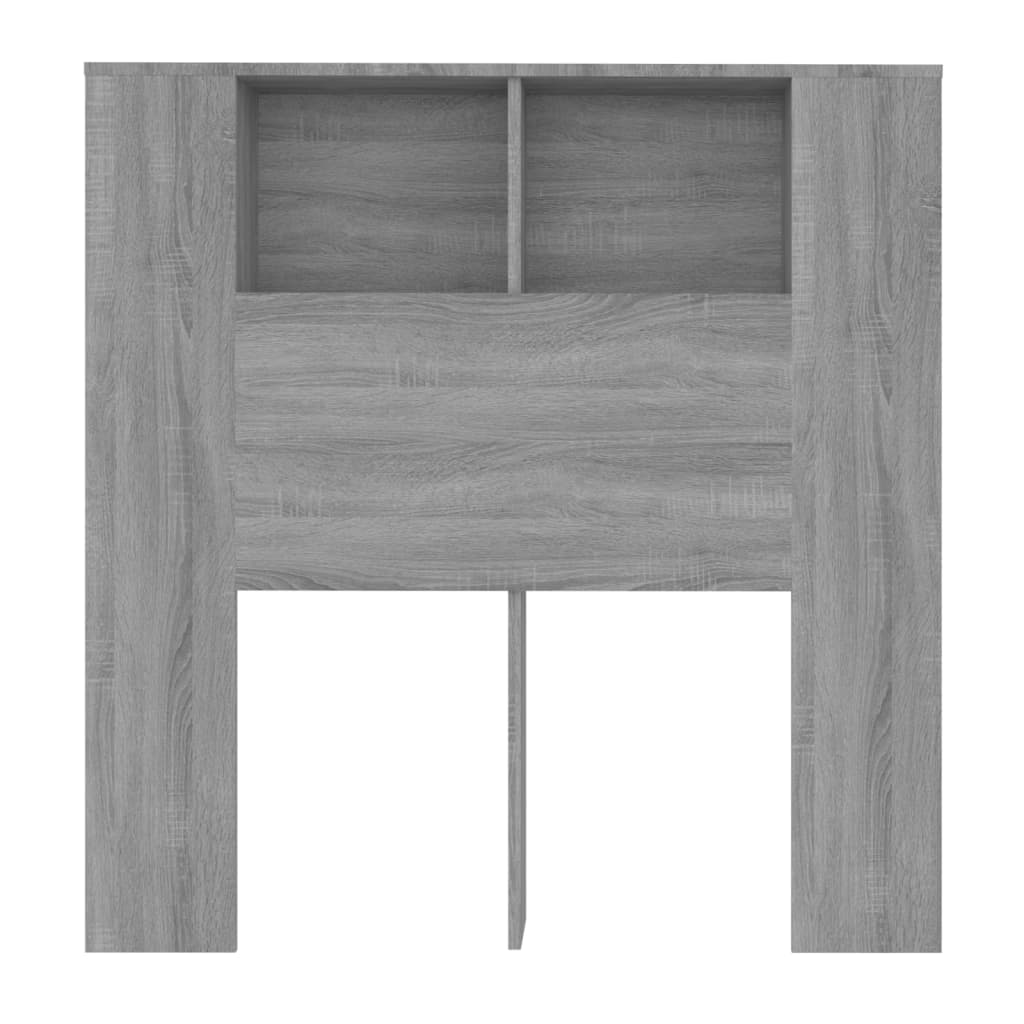 vidaXL Dulap tăblie, gri sonoma, 100x18,5x102,5 cm vidaXL Dulap tăblie, gri sonoma, 100x18,5x102,5 cm