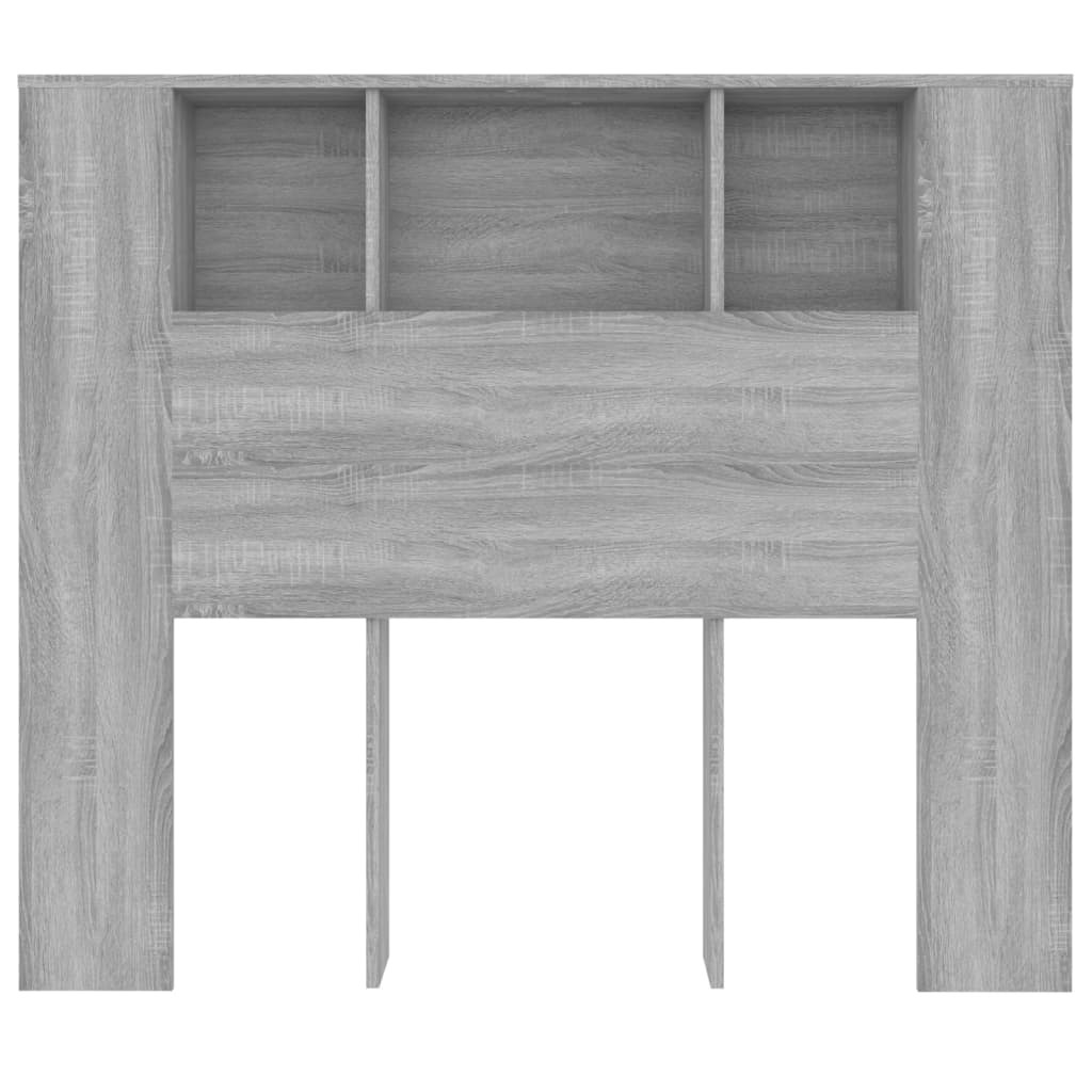 vidaXL Dulap tăblie, gri sonoma, 120x18,5x102,5 cm vidaXL Dulap tăblie, gri sonoma, 120x18,5x102,5 cm