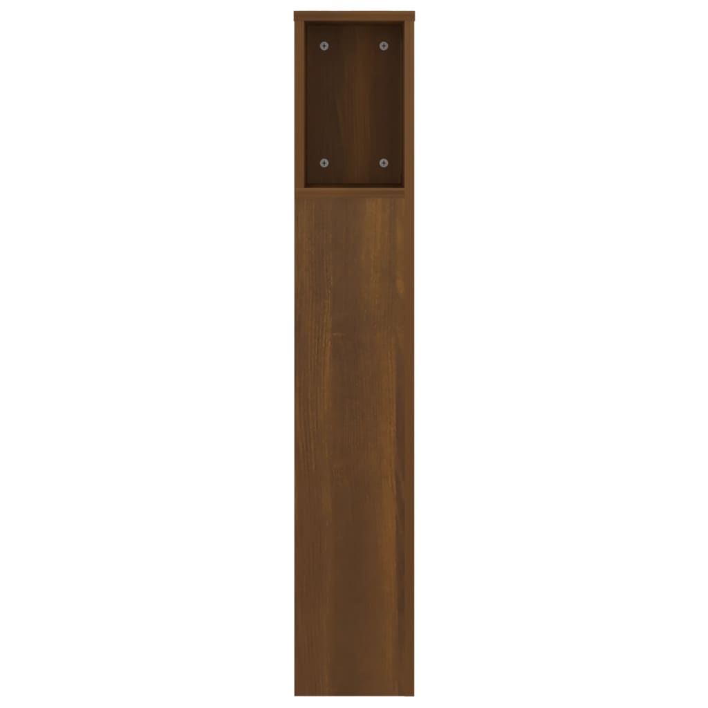 vidaXL Dulap tăblie, stejar maro, 140x18,5x104,5 cm