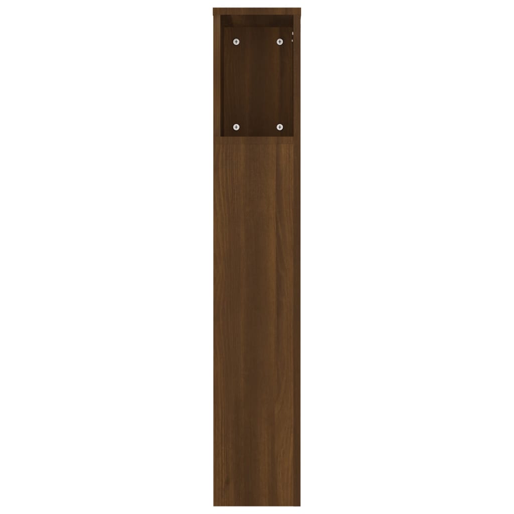 vidaXL Dulap tăblie, stejar maro, 180x18,5x104,5 cm