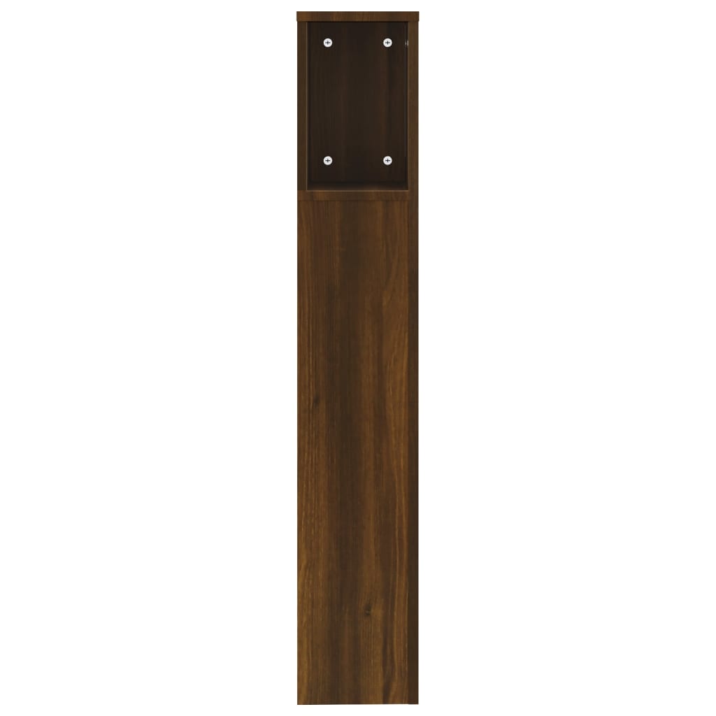 vidaXL Dulap tăblie, stejar maro, 200x18,5x104,5 cm vidaXL Dulap tăblie, stejar maro, 200x18,5x104,5 cm