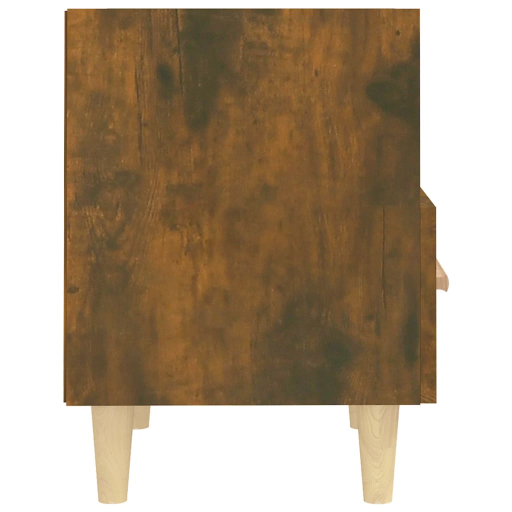 vidaXL Noptiere, 2 buc., stejar fumuriu, 40x35x47 cm vidaXL Noptiere, 2 buc., stejar fumuriu, 40x35x47 cm