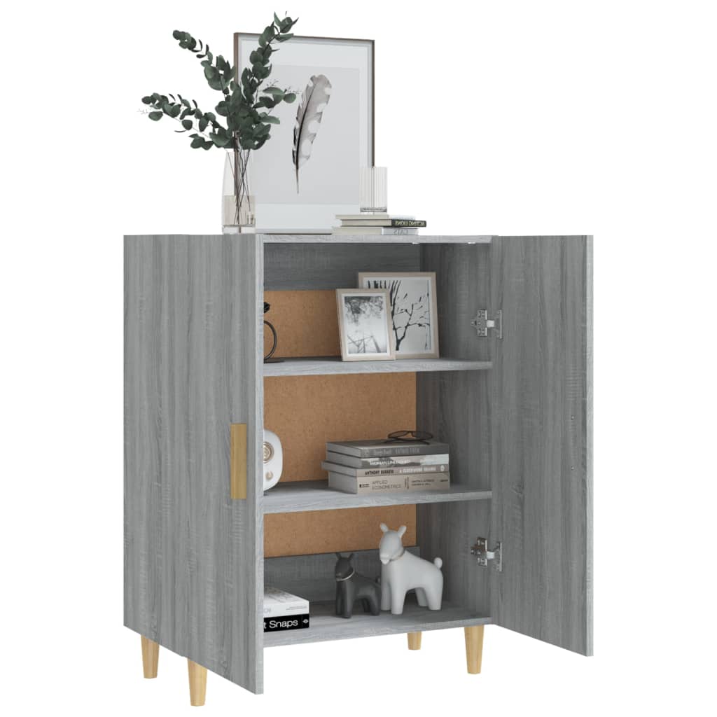 vidaXL Servantă, gri sonoma, 70x34x90 cm, lemn prelucrat