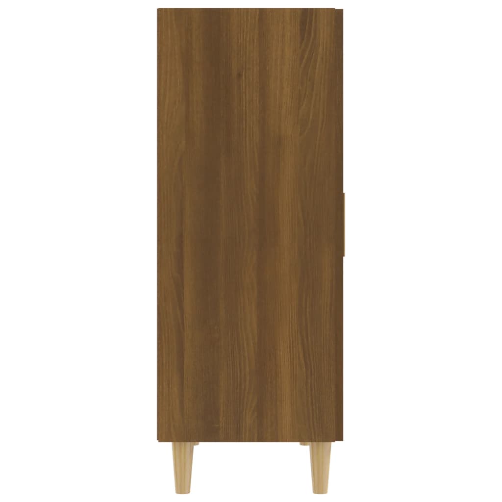 vidaXL Servantă, stejar maro, 70x34x90 cm, lemn prelucrat