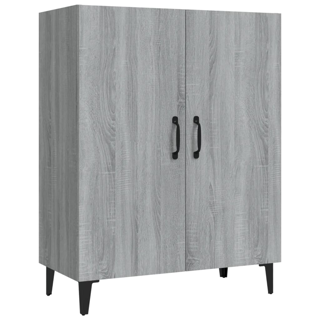 vidaXL Servantă, gri sonoma, 70x34x90 cm, lemn prelucrat vidaXL Servantă, gri sonoma, 70x34x90 cm, lemn prelucrat