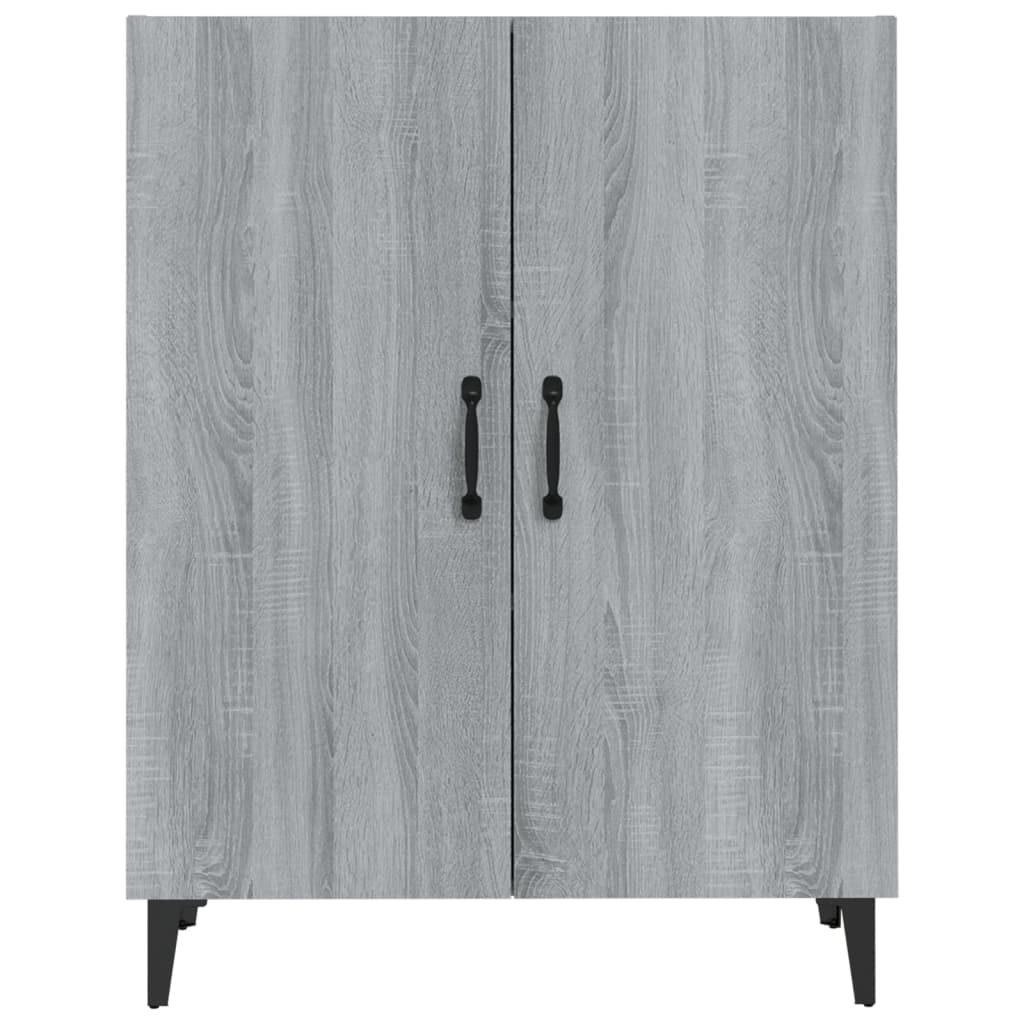 vidaXL Servantă, gri sonoma, 70x34x90 cm, lemn prelucrat vidaXL Servantă, gri sonoma, 70x34x90 cm, lemn prelucrat
