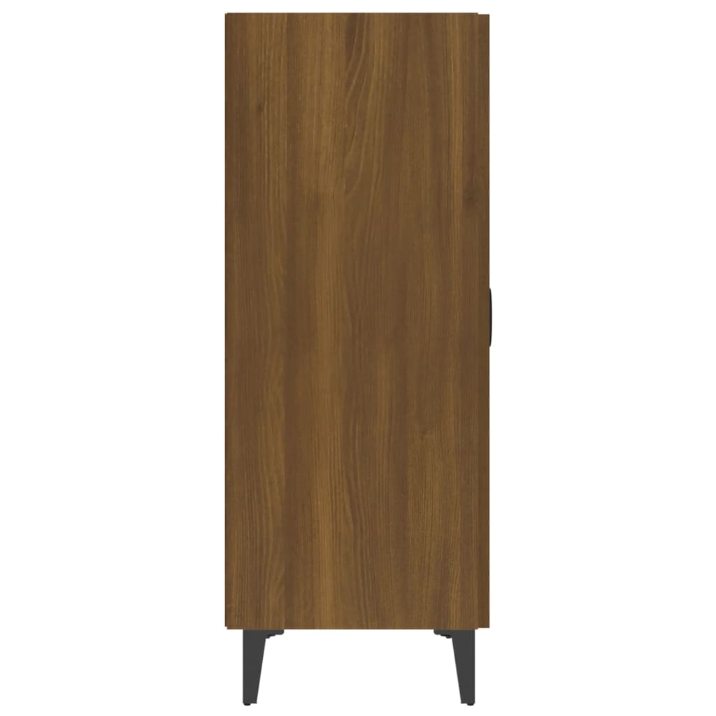 vidaXL Servantă, stejar maro, 70x34x90 cm, lemn prelucrat