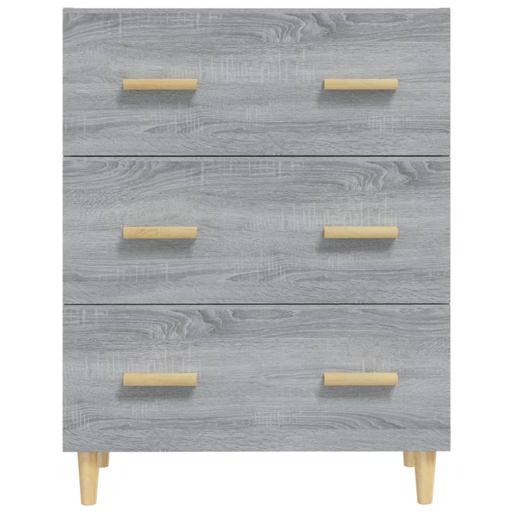 vidaXL Servantă, gri sonoma, 70x34x90 cm, lemn prelucrat