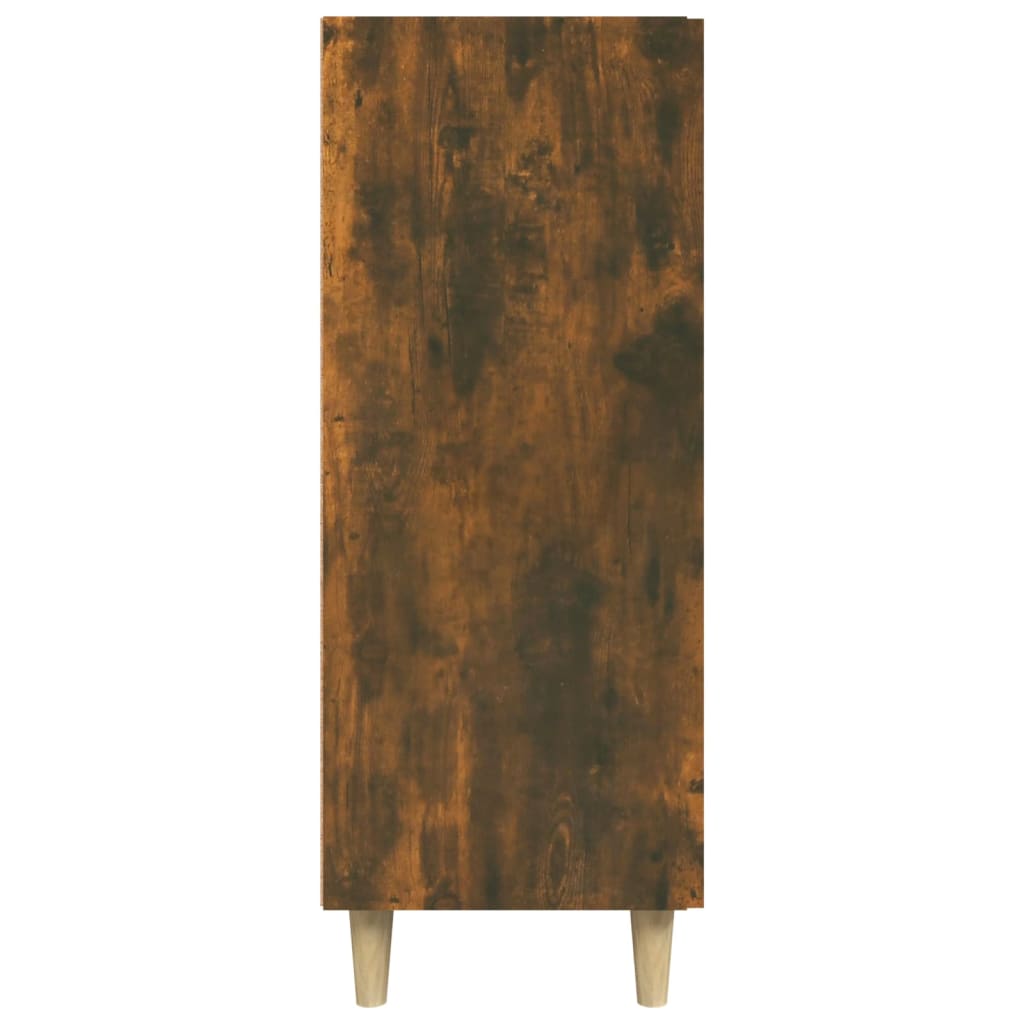 vidaXL Dulap, stejar fumuriu, 69,5x34x90 cm, lemn compozit
