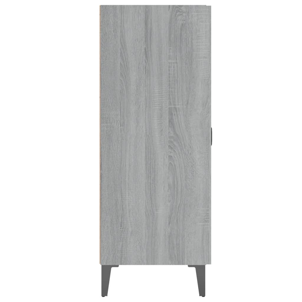 vidaXL Dulap, gri sonoma, 69,5x34x90 cm, lemn compozit vidaXL Dulap, gri sonoma, 69,5x34x90 cm, lemn compozit