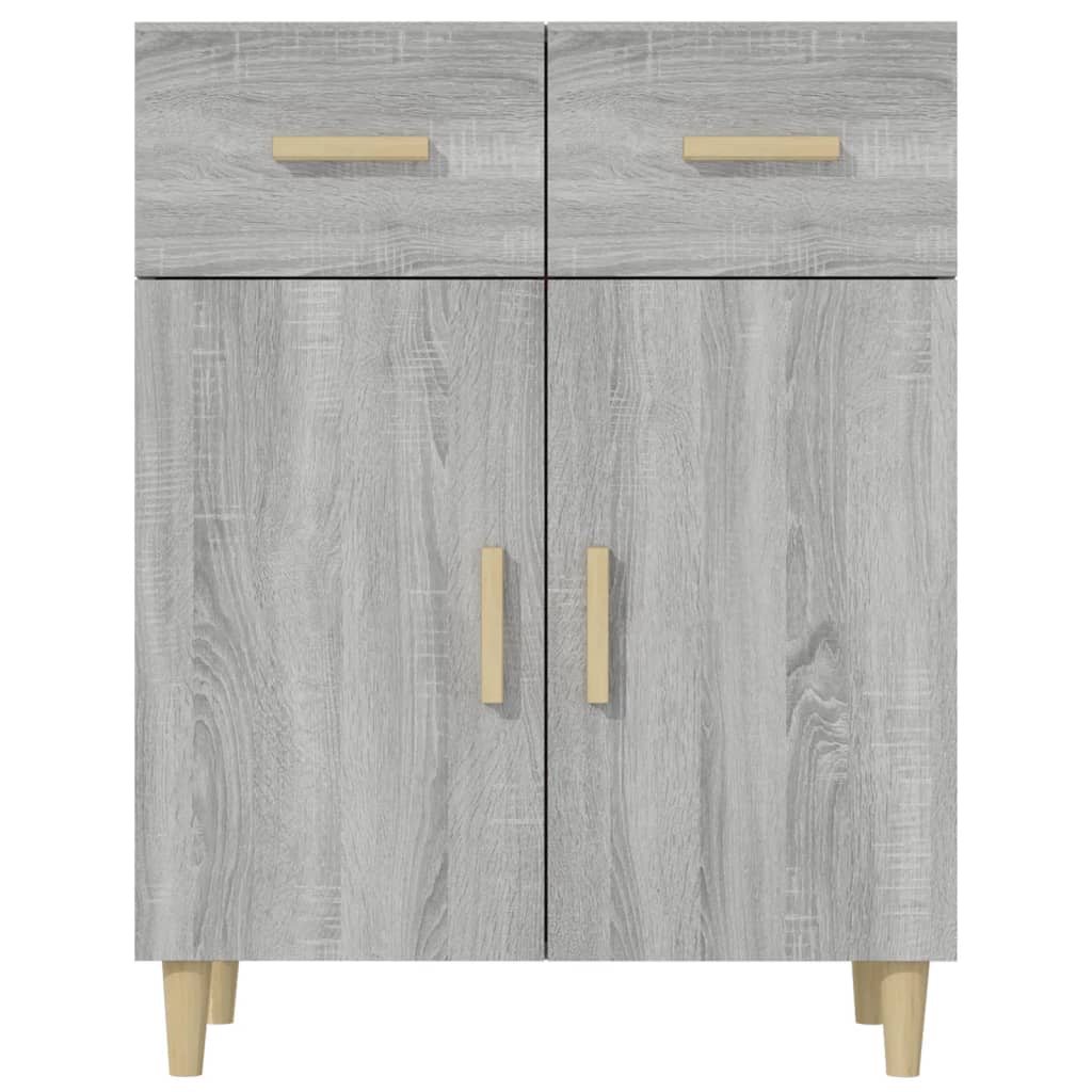 vidaXL Servantă, gri sonoma, 69,5x34x89 cm, lemn prelucrat vidaXL Servantă, gri sonoma, 69,5x34x89 cm, lemn prelucrat