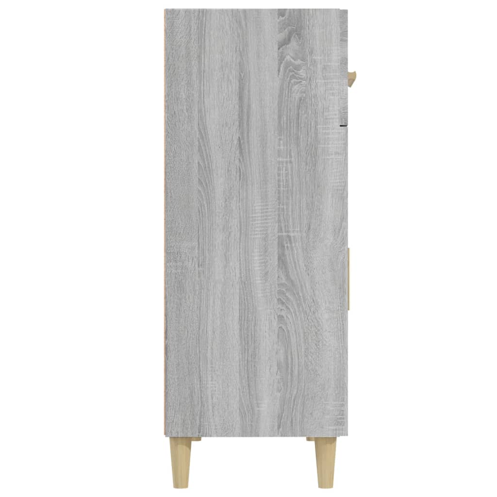 vidaXL Servantă, gri sonoma, 69,5x34x89 cm, lemn prelucrat vidaXL Servantă, gri sonoma, 69,5x34x89 cm, lemn prelucrat