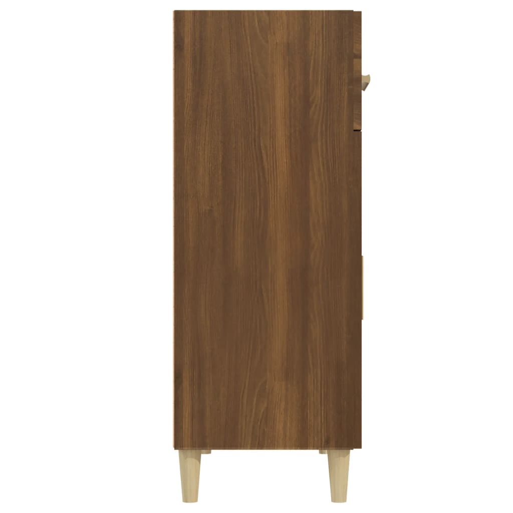 vidaXL Servantă, stejar maro, 69,5x34x89 cm, lemn prelucrat