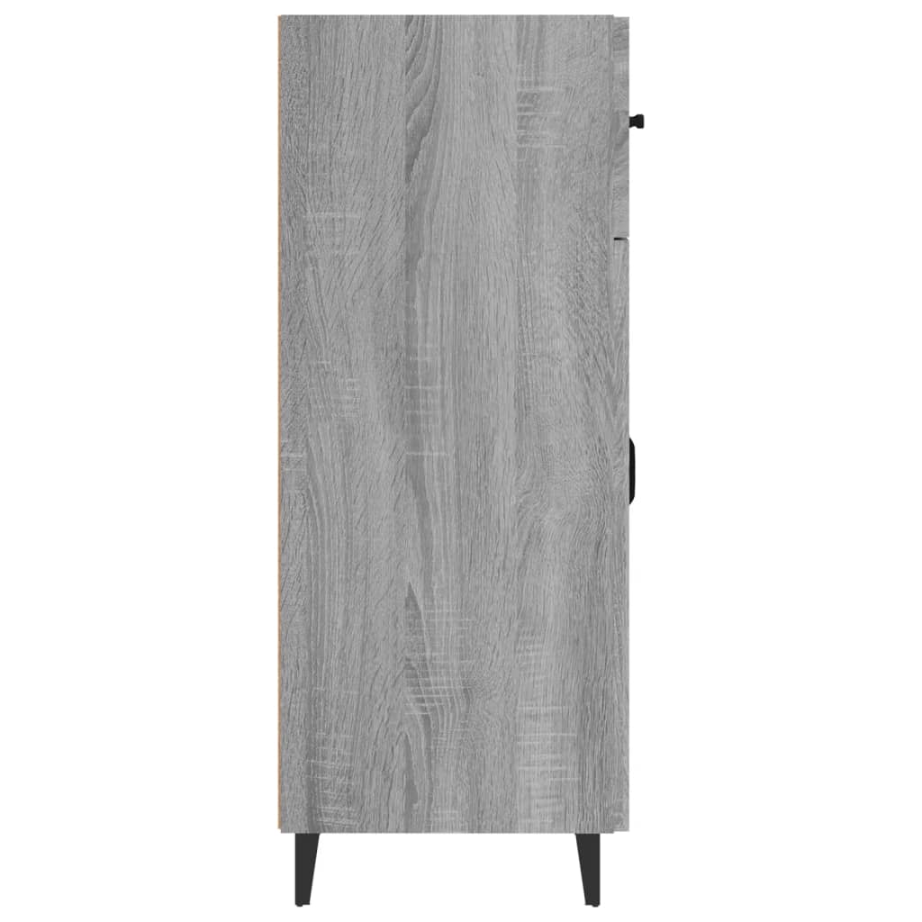 vidaXL Dulap, gri sonoma, 69,5x34x90 cm, lemn compozit vidaXL Dulap, gri sonoma, 69,5x34x90 cm, lemn compozit